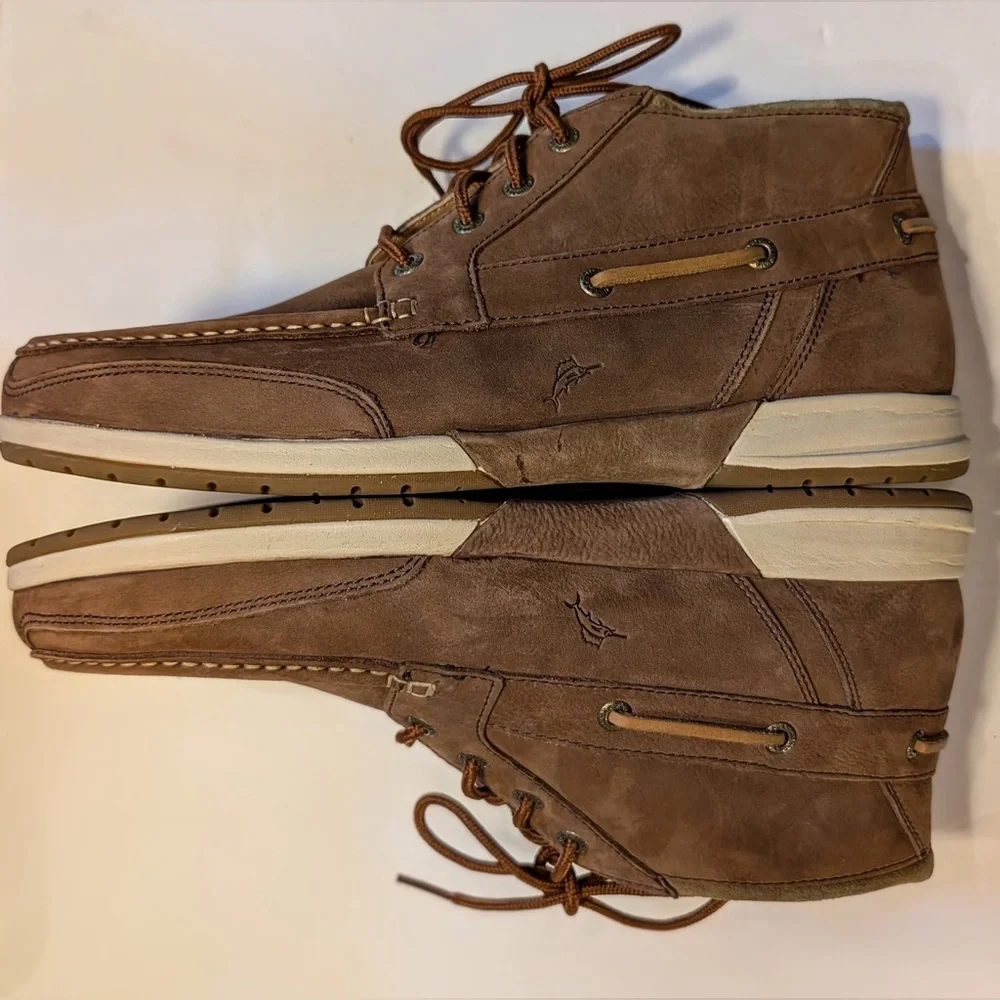 Tommy Bahama Marrakech Mirage Suede Chukka Boots Coffee Brown Men’s Size 10D